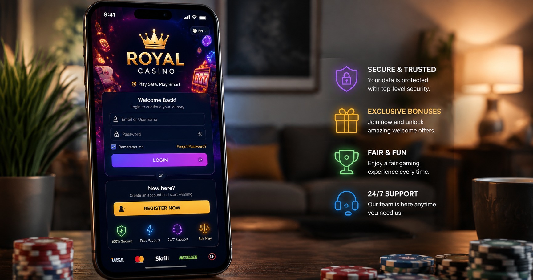 Explore the nn777 casino login register Experience: Your Ultimate Guide - image 1